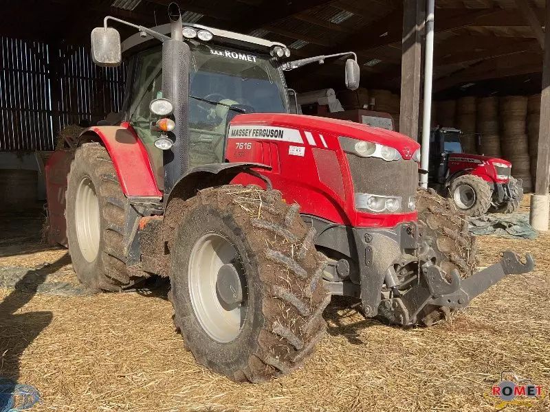 E-FARM: Massey Ferguson 7616 Dyna-6 - Tracteur - id EFY5ACP - 44 075 € - Année: 2013 - Lecture du nombre d'heure: 7 400,Puissance du moteur (chevaux): 160,France