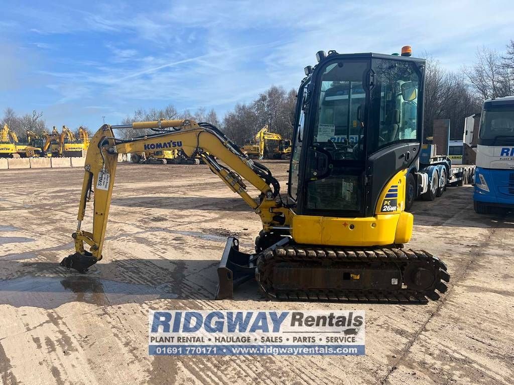 KOMATSU pc 26 mr-5 Mini excavator €22,973