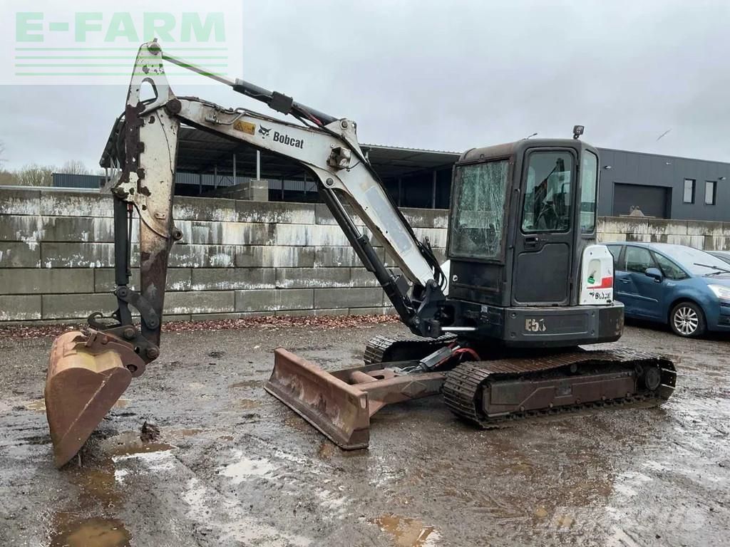 Bobcat e50 Mini ekskavatorius 17 750 €