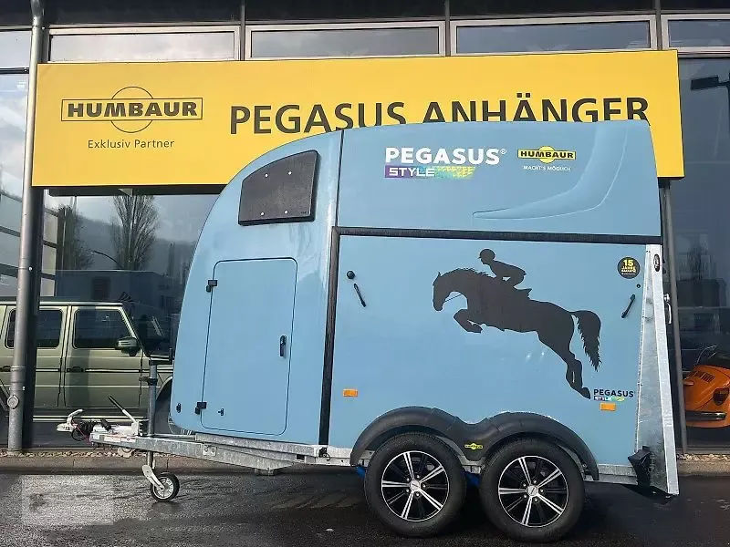 E-FARM: Humbaur pegasus style 2-pferdeanhänger 2,4t neu vollpoly - Anhänger - id J6MYEK6 - 10.503 € - Baujahr: 2025 - Deutschland