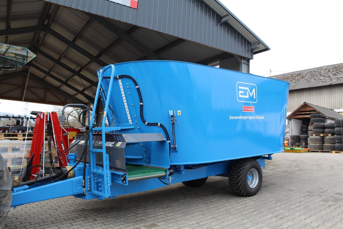 euromilk futtermischwagen rino fxx 1600 feedingwagon €39,000