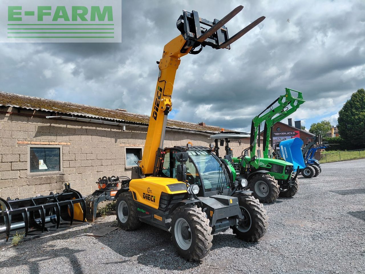 Dieci mini agri 26.6 Chargeur télescopique