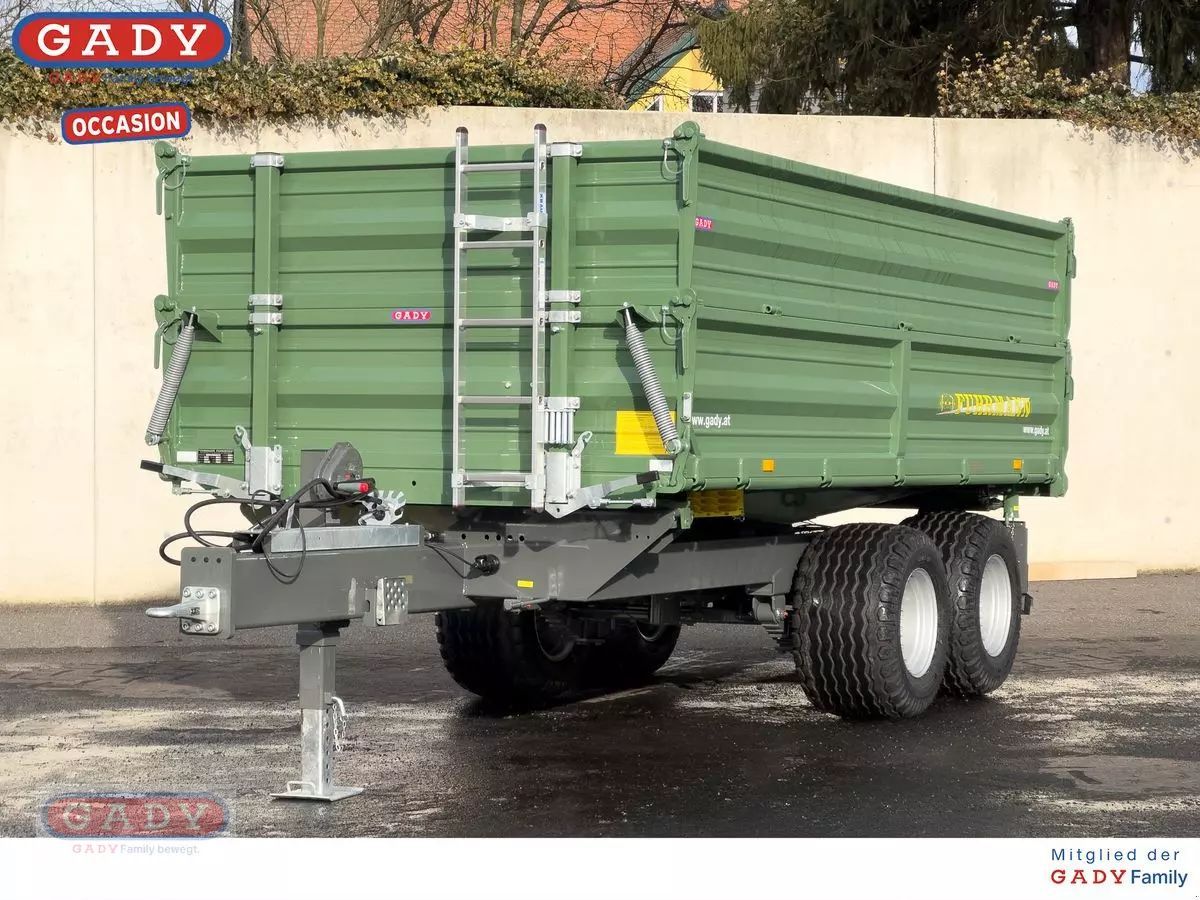 E-FARM: FUHRMANN tandem-3s-kipper alpin 10,5t - Trailer - id PPR7UW6 - €17,075 - Year of construction: 2024 - Austria