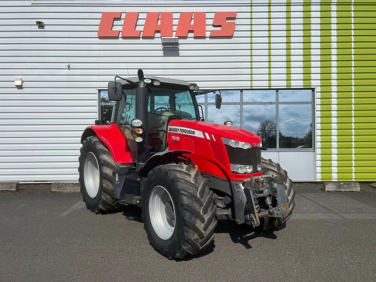E-FARM: Massey Ferguson 7616 Dyna-6 - Трактор - id B76A5XT - 55 000 € - Година на построяване: 2013 - Работни часове на двигателя: 6800,Мощност на двигателя (HP): 150,Франция
