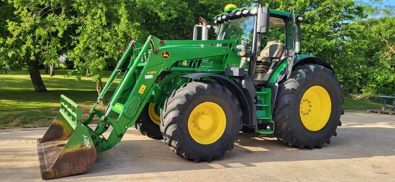 E-FARM: John Deere 6195 R - Traktor - id 6T1YXJC - 130.000 € - Baujahr: 2020 - Abgelesene Motorstunden: 1.650,Motorleistung (PS): 195,Frankreich