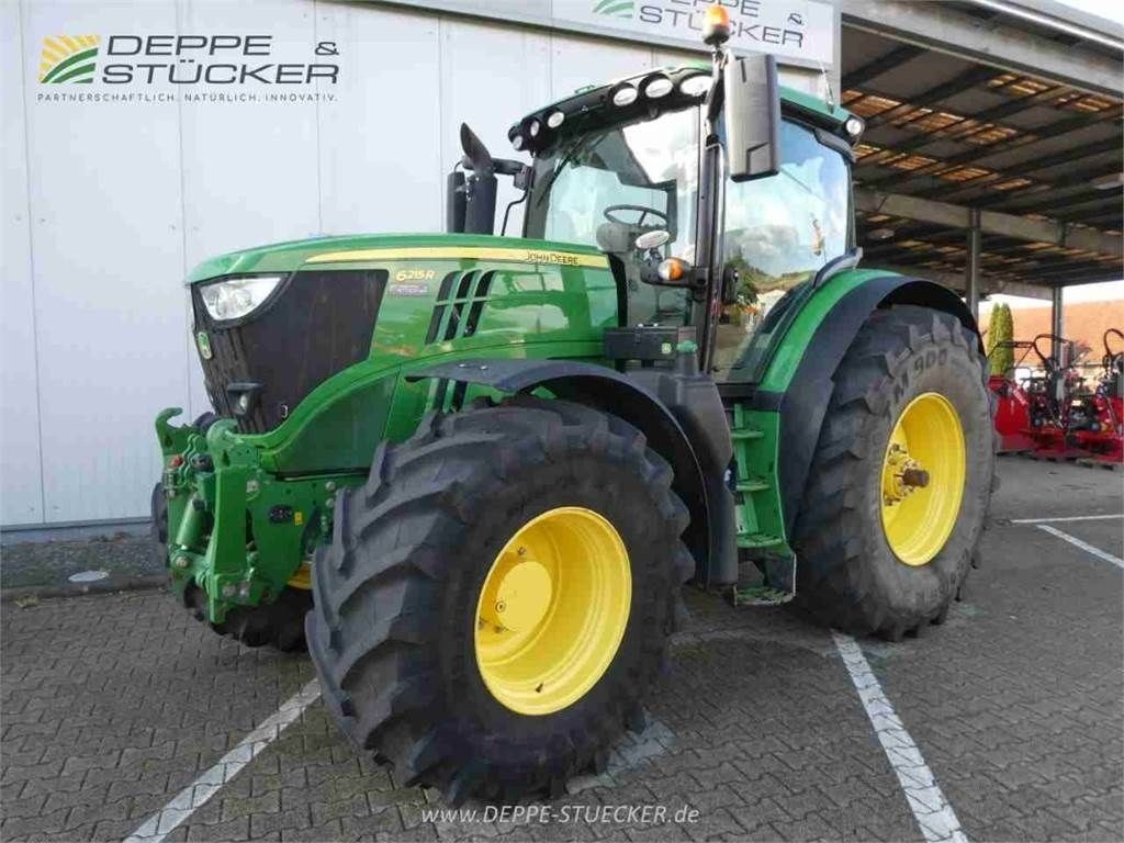 E-FARM: John Deere 6215 R - Tractor - id CSLXLXS - €89,800 - Year of construction: 2015 - Engine hours: 5,697,Engine power (HP): 214,Germany