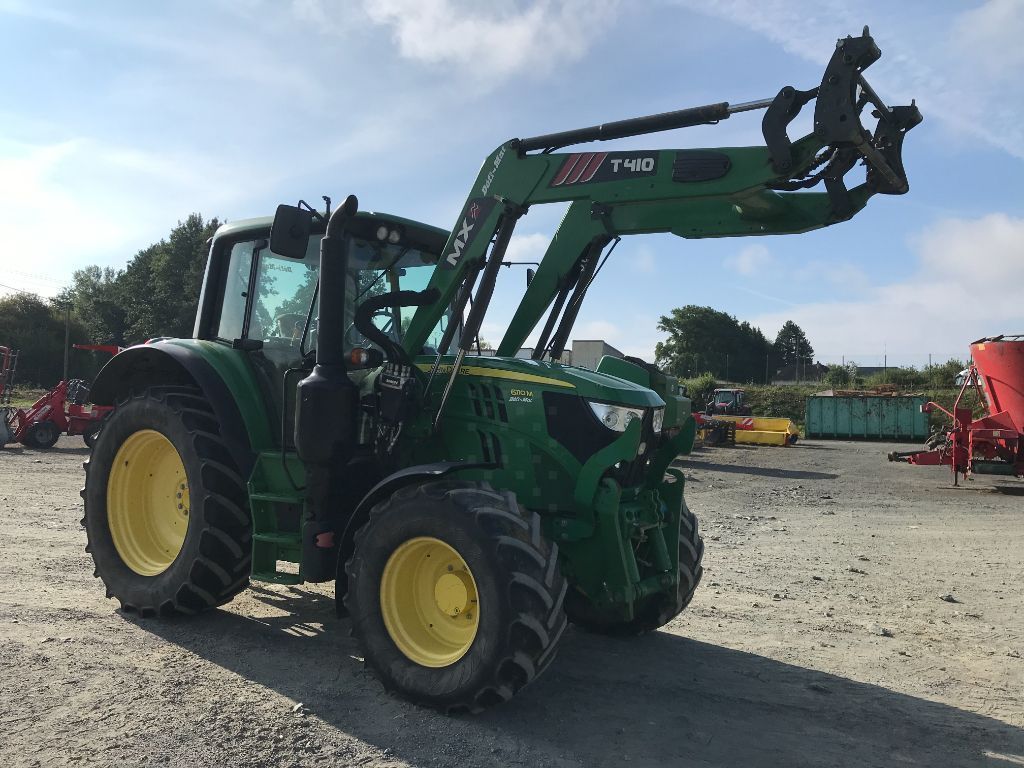 E-FARM: John Deere 6110 M - Traktor - id KGZHUJS - 54.000 € - Baujahr: 2016 - Abgelesene Motorstunden: 4.950,Motorleistung (PS): 110,Frankreich