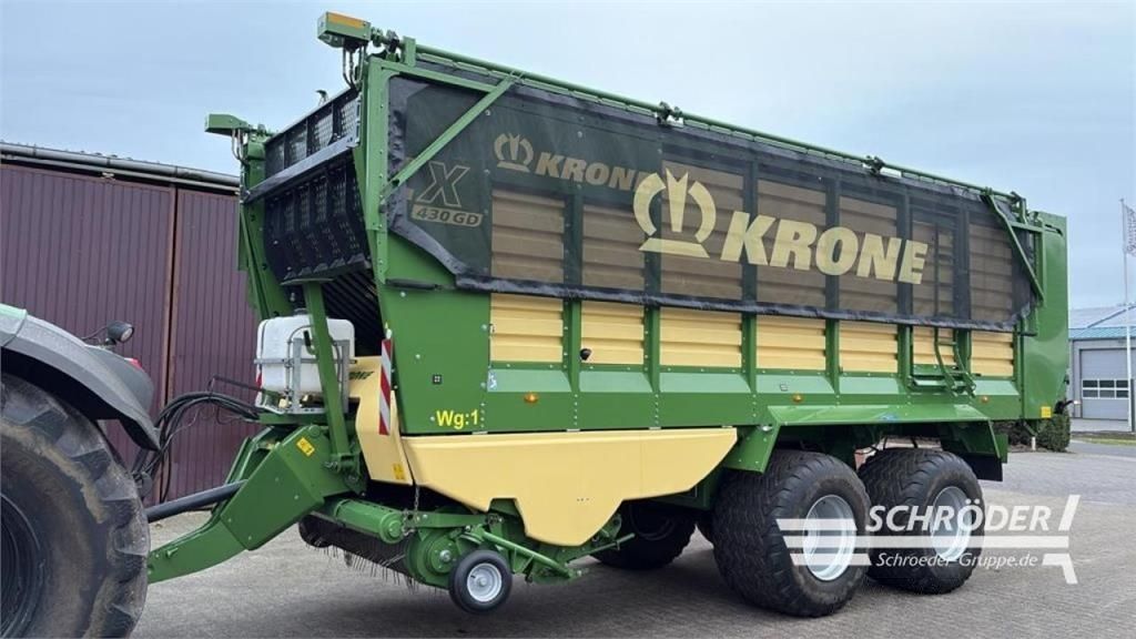 E-FARM: Krone ZX 430 GD - Trailer - id V3EEJFM - €86,500 - Germany