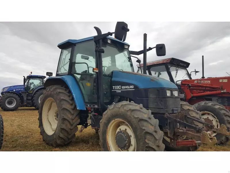 E-FARM: New Holland TS90 - Tractor - id Q5JBMJR - 16.000 € - Año: 1998 - Horas: 5620,Potencia del motor: 90,Francia