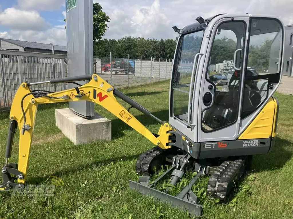 E-FARM: Wacker Neuson et 16 - Minikoparka - id QAMFRQP - 25 650 € - Rok produkcji: 2022 - Niemcy