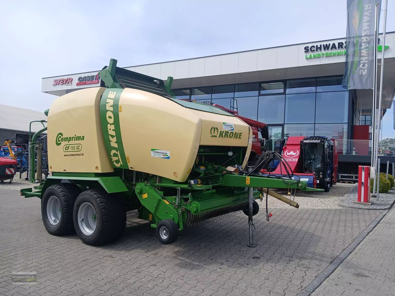 E-FARM: Krone Comprima CF 155 XC - Πρέσσα - id 8LU5HBX - 33.451 € - Χρονία: 2014 - Αυστρία