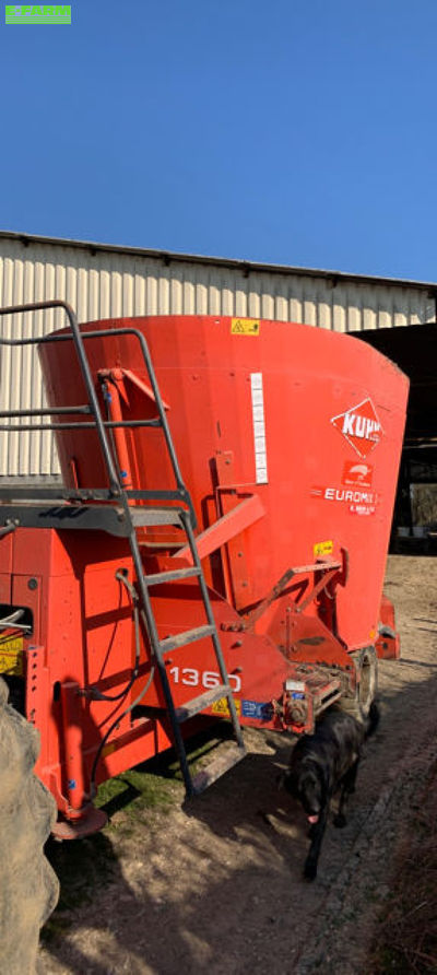 E-FARM: Kuhn euromix 1 - Mixer feeder - id GR4EURN - €5,500 - Year of construction: 2004 - France