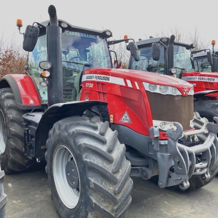E-FARM: Massey Ferguson 8732 Dyna-VT - Traktor - id LAPE5GS - 148 579 € - Rok produkcji: 2018 - Motogodziny: 2500,Moc silnika: 320,Zjednoczone Królestwo