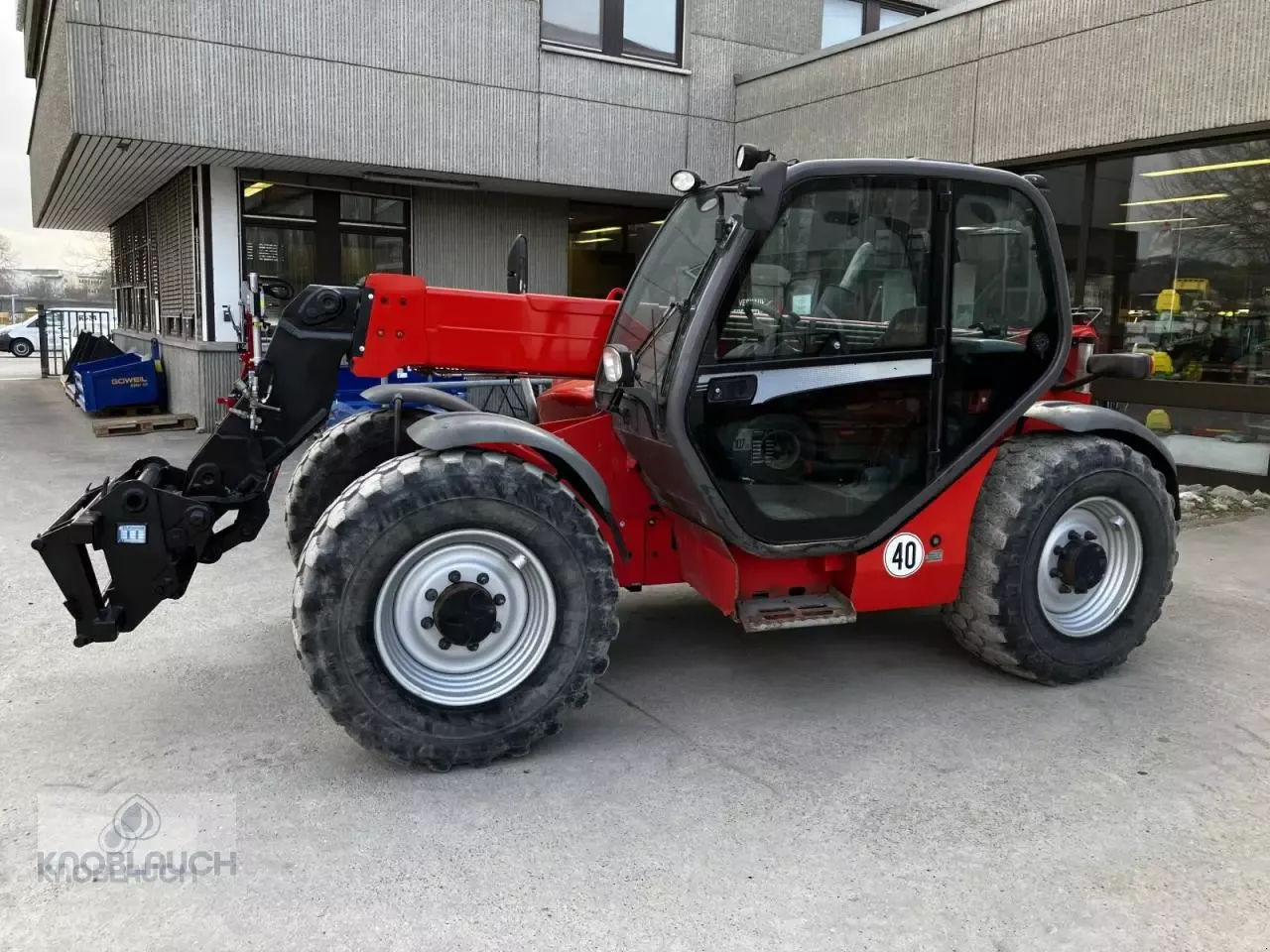 E-FARM: Manitou 741-120lsu - Telehandler - id LZ1Q3LX - €37,998 - Year of construction: 2011 - Engine hours: 3,640,Engine power (HP): 124,Germany