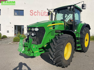 E-FARM: John Deere 7730 - Tractor - id PN7GUSV - €55,000 - Year of construction: 2007 - Engine hours: 9,124,Engine power (HP): 190,Germany