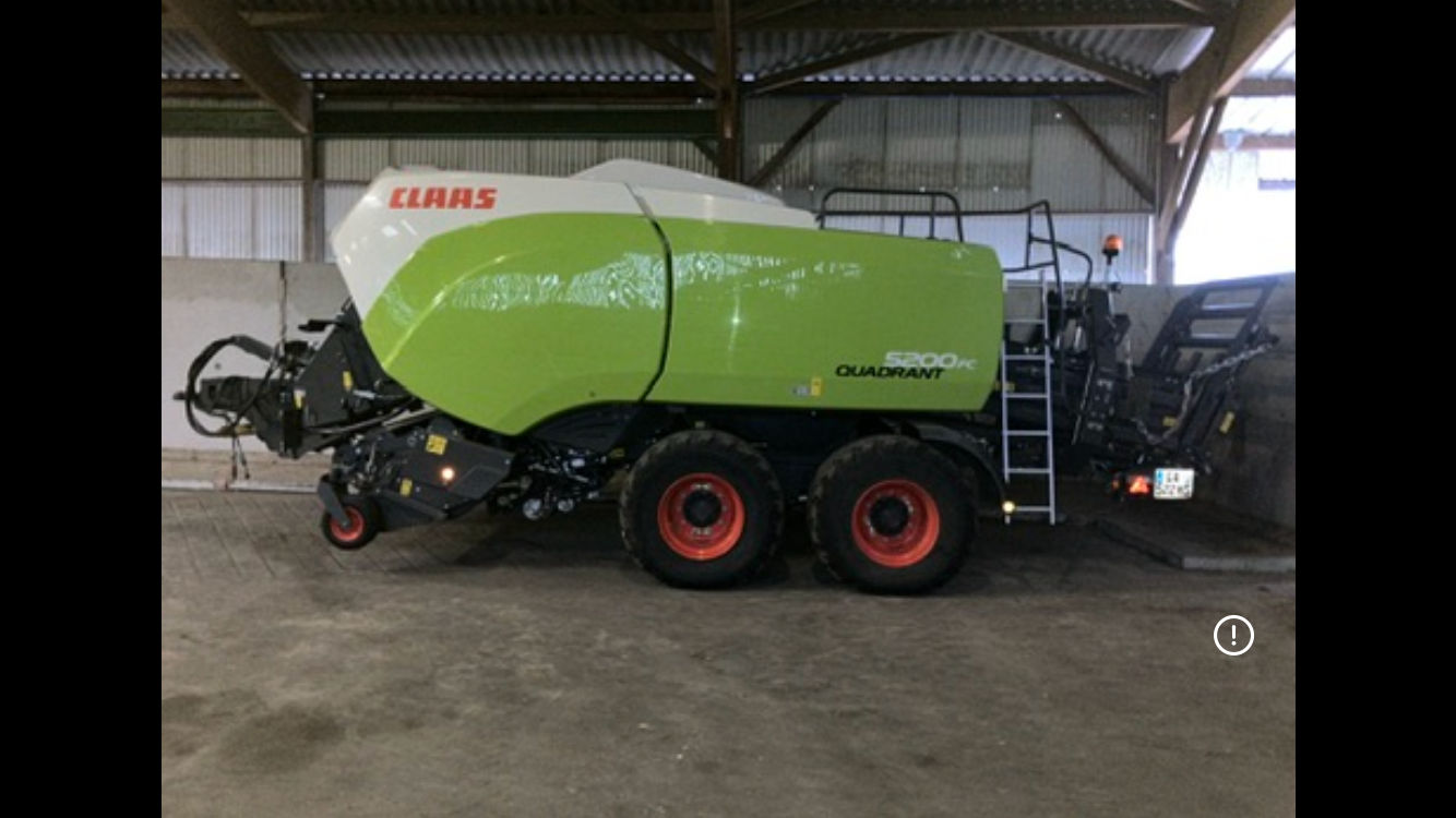 Claas Quadrant 5200 FC Baler €90,000
