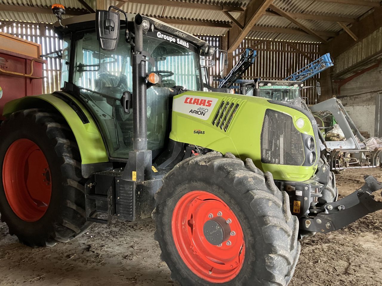 E-FARM: Claas Arion 450 - Tracteur - id SLWD1ET - 55 999 € - Année: 2021 - Lecture du nombre d'heure: 1 600,Puissance du moteur (chevaux): 125,France