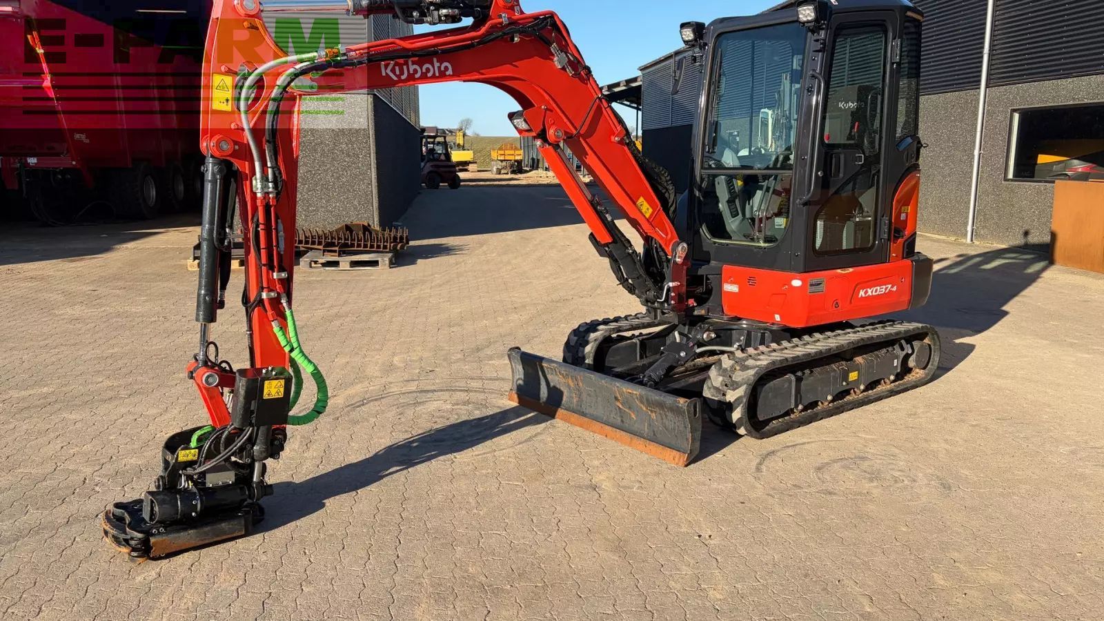 Kubota kx037-4 m. steelwrist Gravemaskine 59.944 €