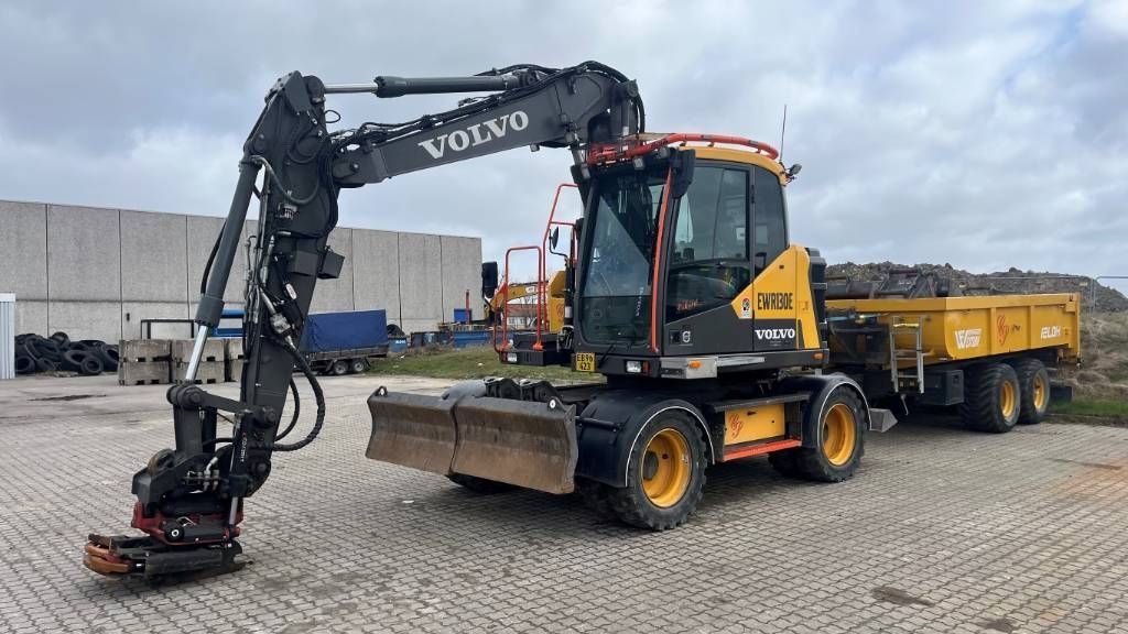 VOLVO ewr130e Excavadora de ruedas