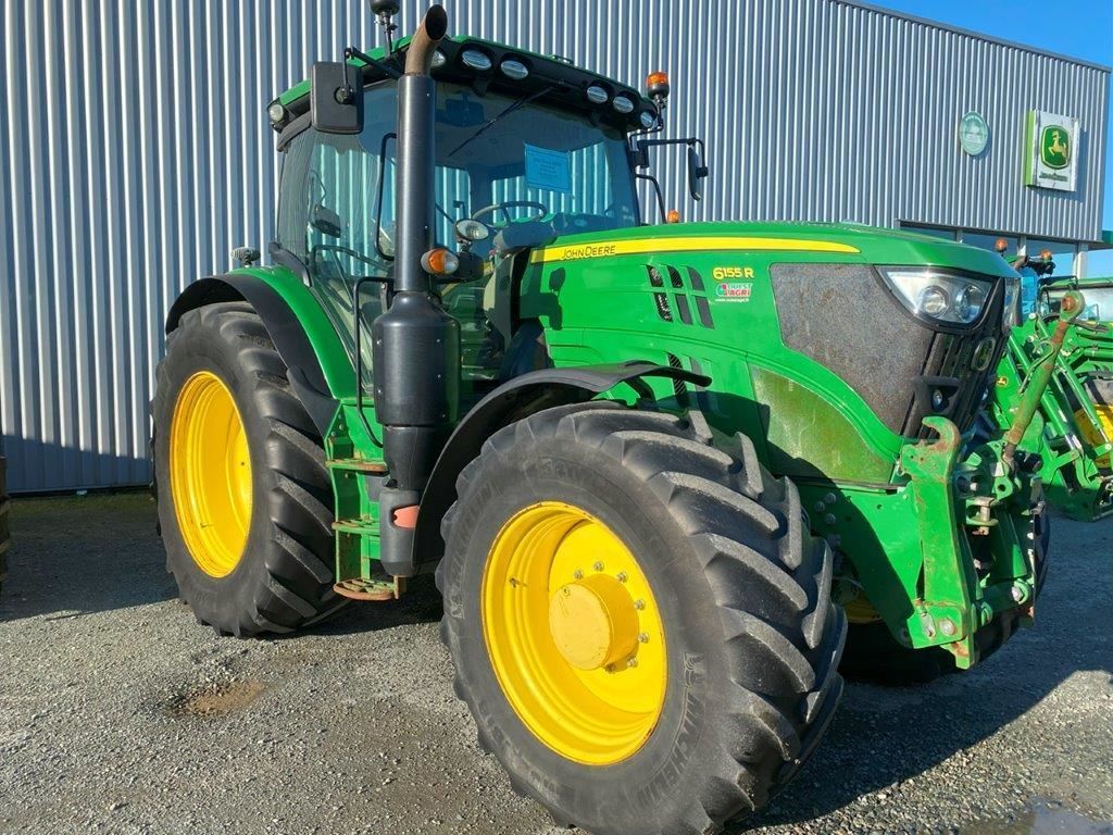 E-FARM: John Deere 6155 R - Tractor - id TZTUYTK - 68.000 EUR - Anul: 2016 - Citeste ore: 4.758,Muterea motorului: 155,Franța