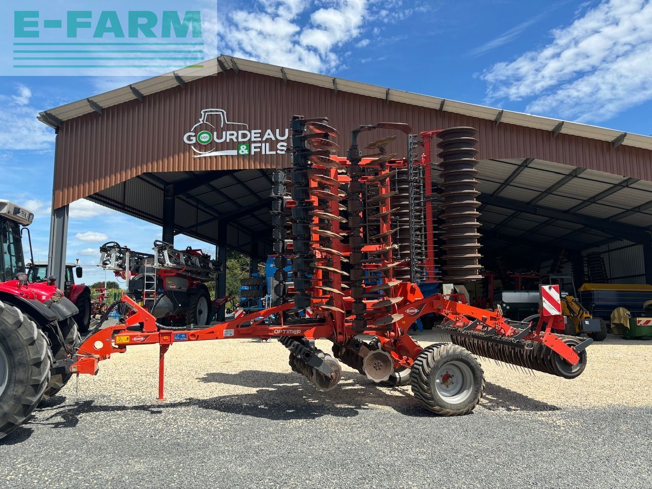 E-FARM: Kuhn optimer + 7503 - Cultivateur - id RRULGRQ - 37 000 € - Année: 2013 - France