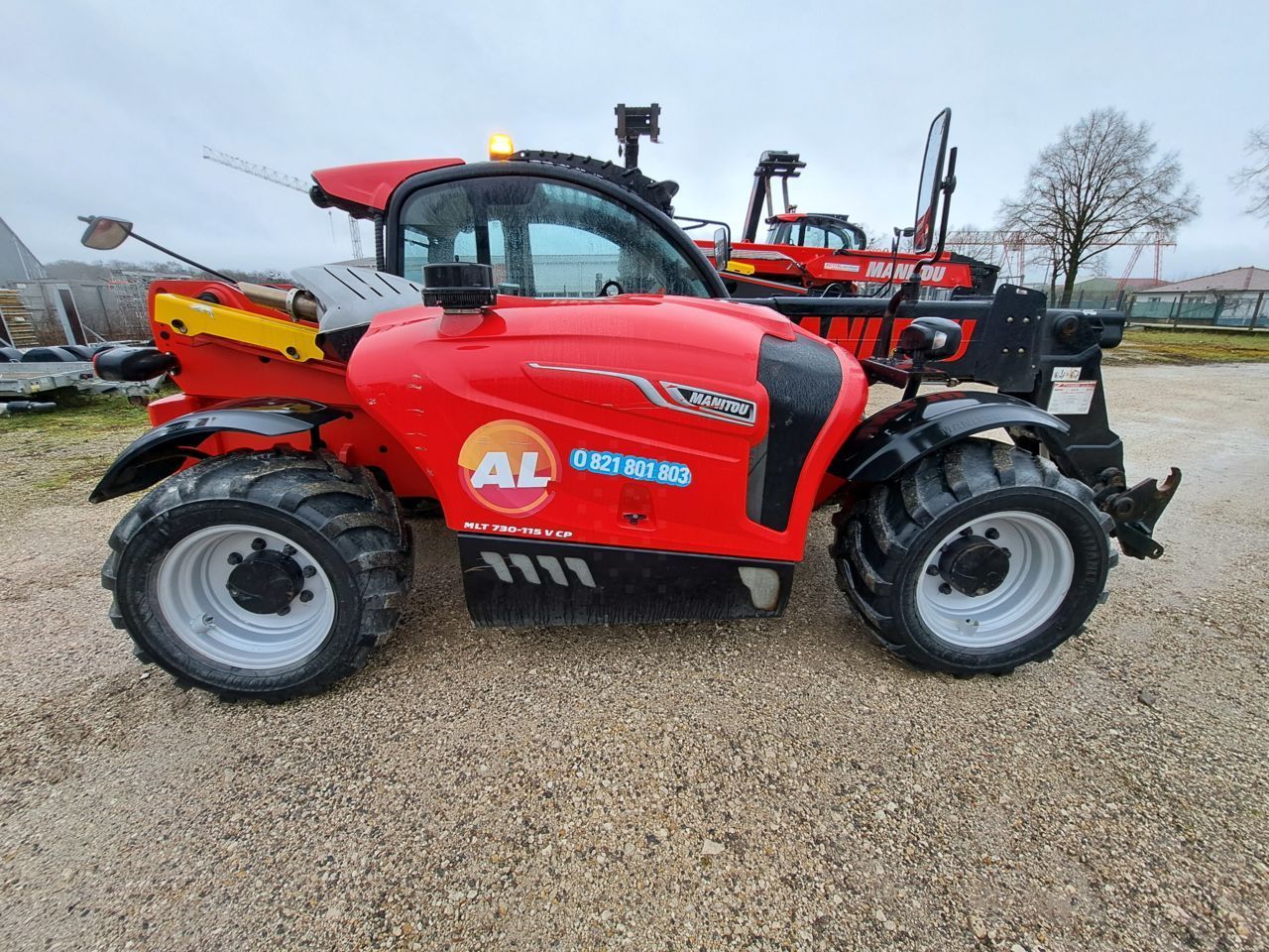 Manitou mlt 730 115 v cp Telehandler €52,500