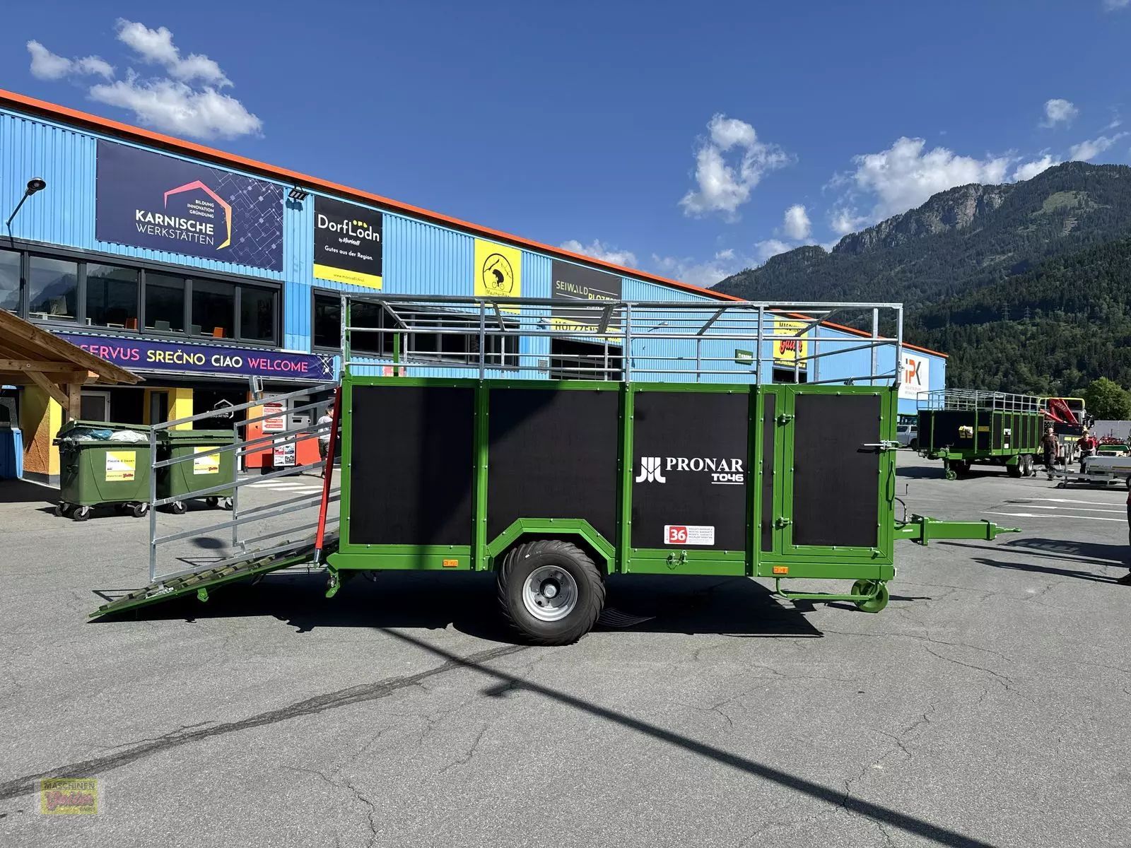 Pronar viehanhänger t046 (kurier 6) top ausstattung Przyczepa 12 158 €