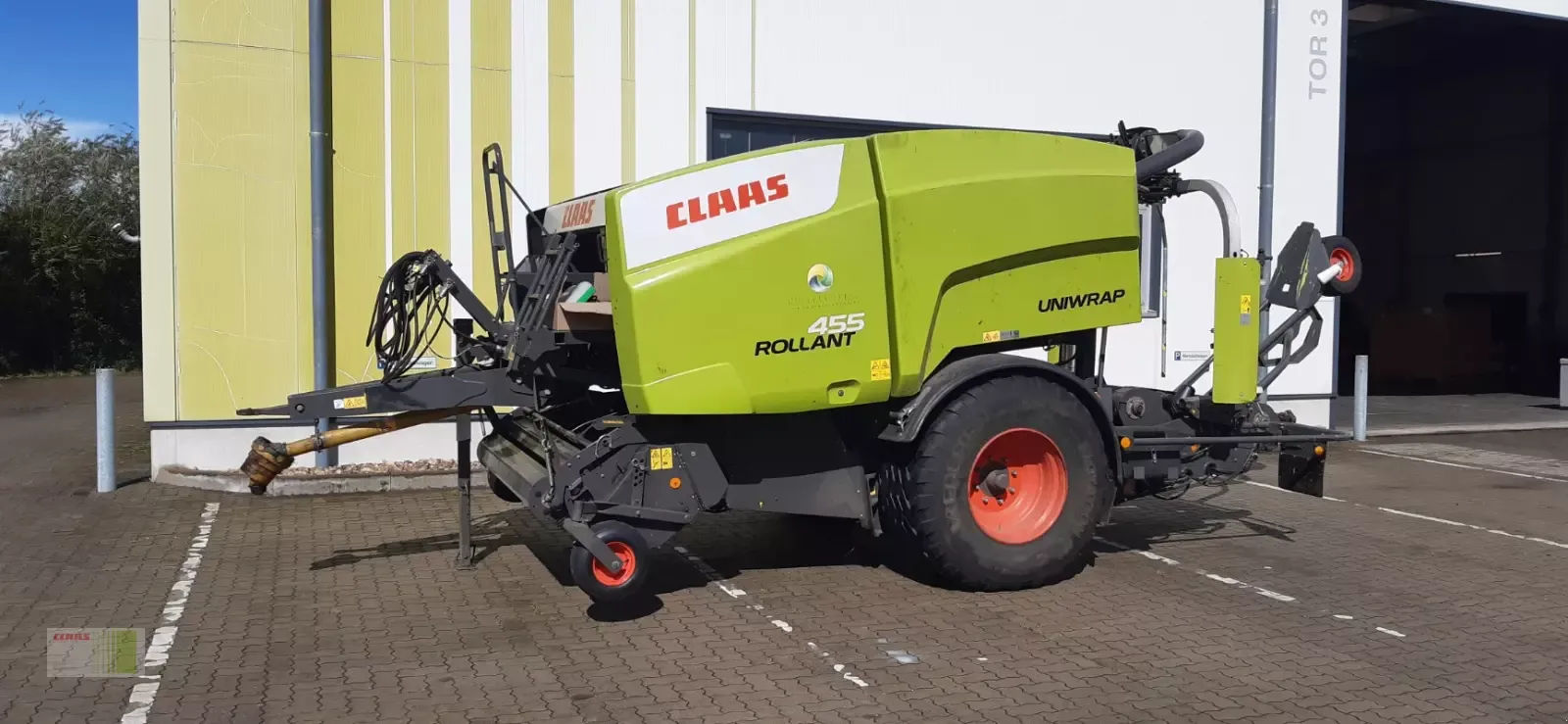 E-FARM: Claas Rollant 455 RC Uniwrap - Empacadora - id 1NPLAMU - 33.750 € - Año: 2010 - Alemania