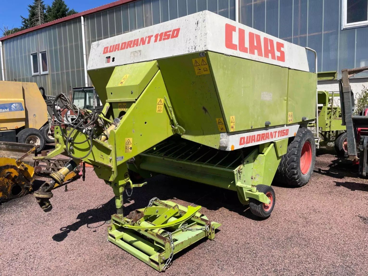 E-FARM: Claas Quadrant 1150 - Empacadora - id TJ4BGFF - 23.500 € - Francia