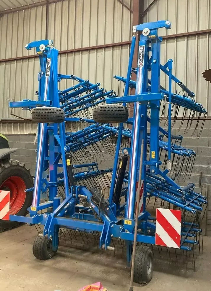 E-FARM: Carré herse etrille 12 m - Herse rotative - id WCBYGTG - 8 500 € - Année: 2017 - France