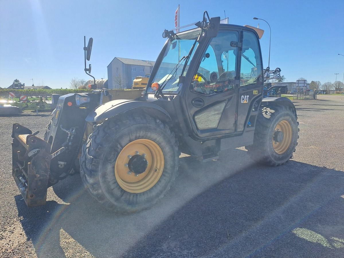 E-FARM: Caterpillar th357 - Telehandler - id TMD4JFI - Year of construction: 2018 - Engine hours: 3,243,Engine power (HP): 130,France