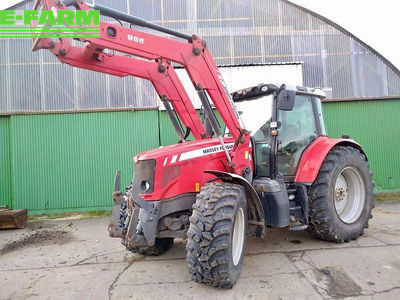 E-FARM: Massey Ferguson 6480 - Tractor - id EHJ8VAM - €46,000 - Year of construction: 2012 - Engine power (HP): 155