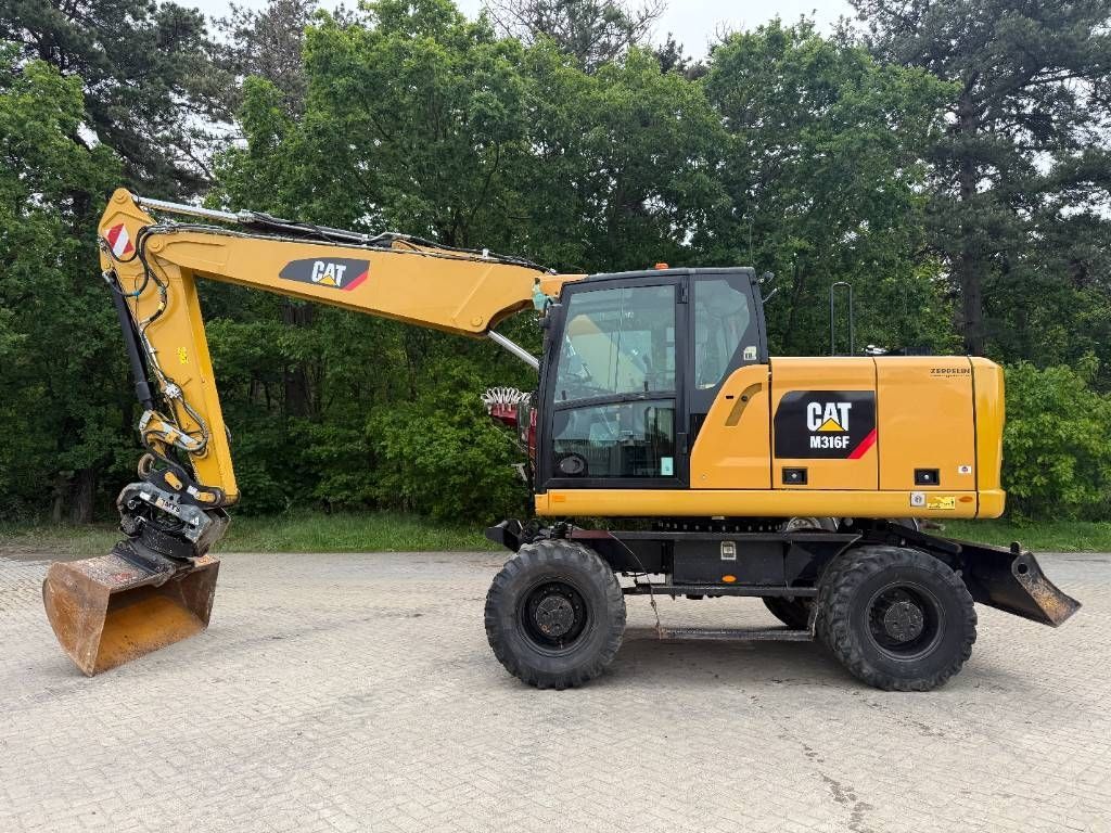 Caterpillar m 316 f engcon 4 buckets Koparka kołowa 69 900 €