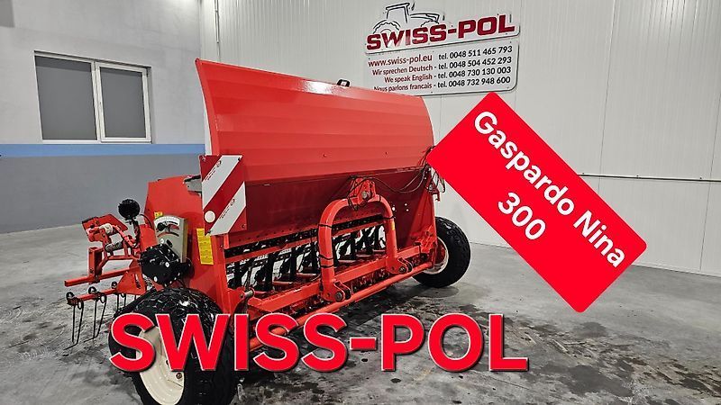 E-FARM: Gaspardo Nina 300 - Taladro - id IX229EF - 8247 € - Año: 2014 - Polonia