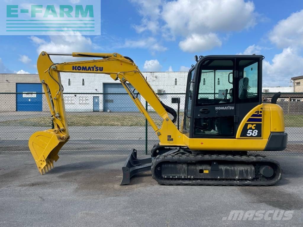 KOMATSU pc 58-8 Mini excavadora  38.000 €
