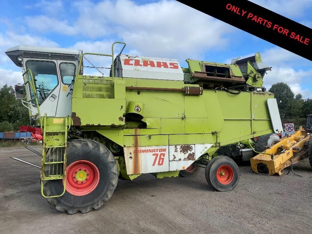 E-FARM: Claas dominator 76 dismantled: only spare parts - Combine harvester - id HLGPC2T - Sweden