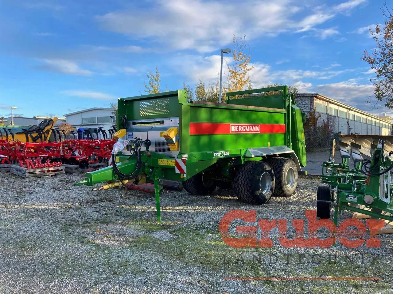 E-FARM: Bergmann TSW 3140 T - Manure and compost spreader - id E8ZHRPP - Year of construction: 2023 - Germany