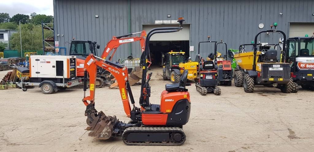 Kubota K008-3 Mini excavator 11.875 EUR
