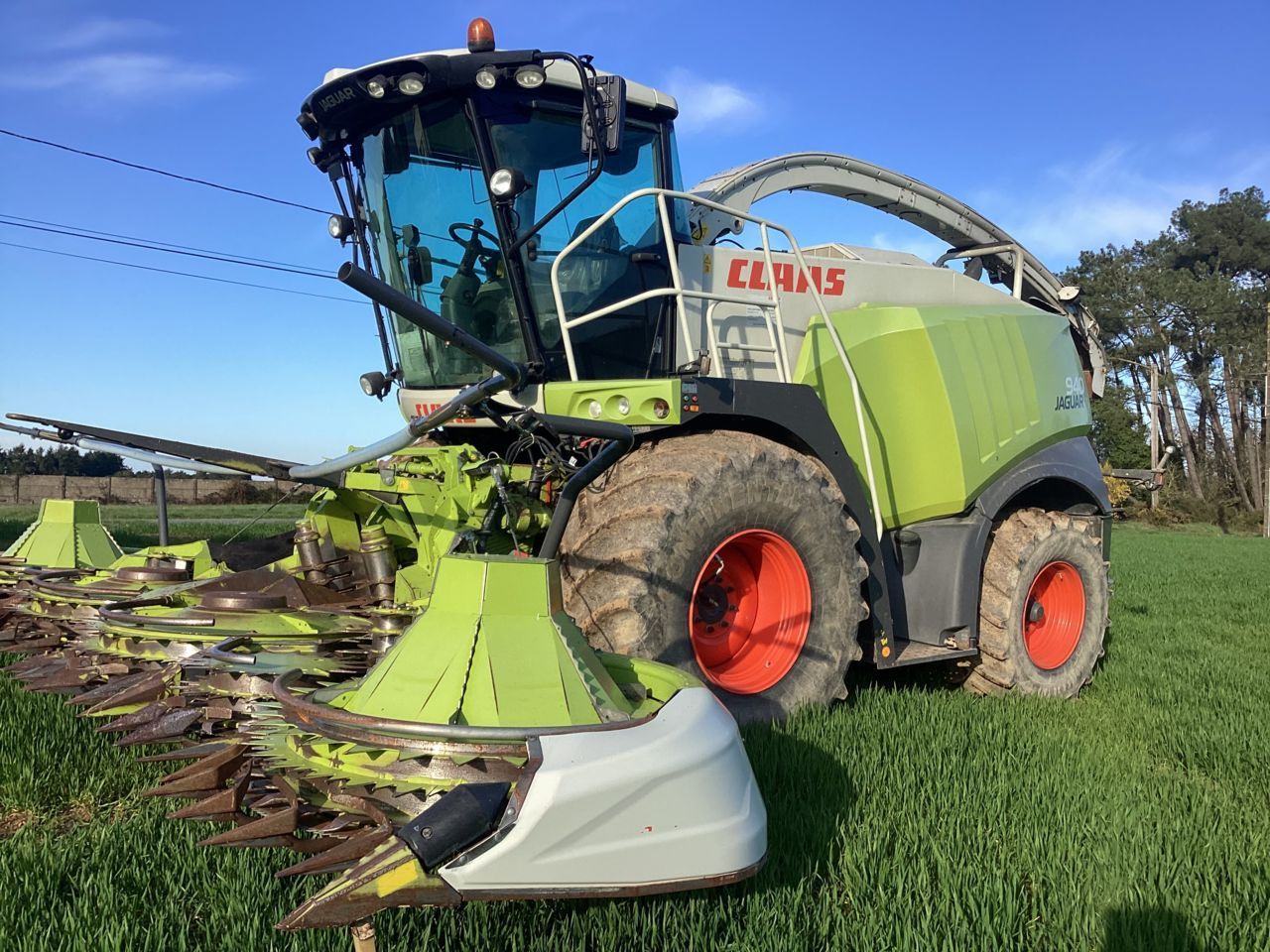 Claas Jaguar 940 Ensileuse automotrice 108 000 €