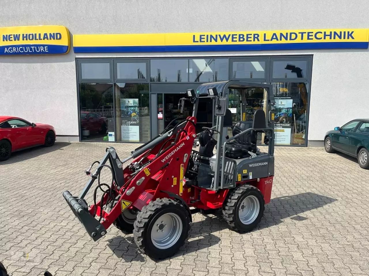 E-FARM: Weidemann 1140 - Tele wheel loader - id WF9XIPF - €24,500 - Year of construction: 2022 - Engine hours: 10,Engine power (HP): 24,Germany