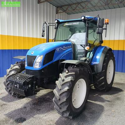 E-FARM: New Holland T5.100S - Tractor - id WPRXT1D - 52.000 EUR - Anul: 2024 - Citeste ore: 104,Muterea motorului: 100,Franța