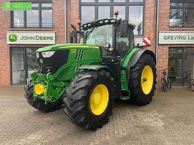 E-FARM: John Deere 6215 R - Tractor - id BCNNXKC - €85,500 - Year of construction: 2020 - Engine hours: 8,615,Engine power (HP): 215,Germany