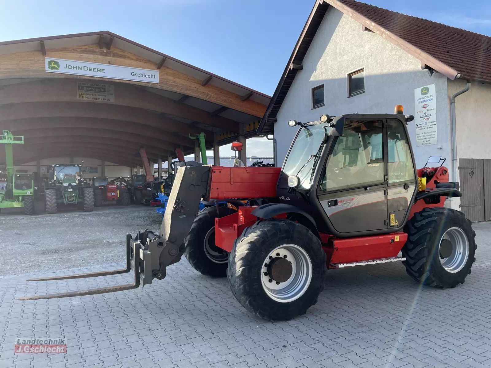 Manitou mlt 845 h classic Teleszkópos rakodó 51 900 EUR