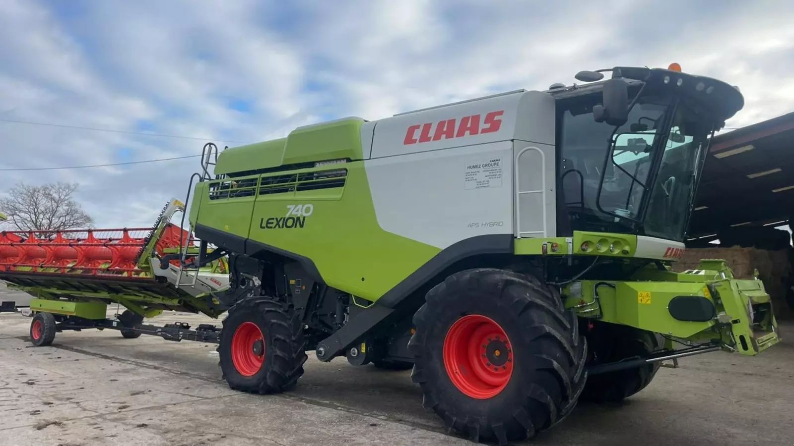 Claas Lexion 740 Kombajn zbożowy 179 959 €