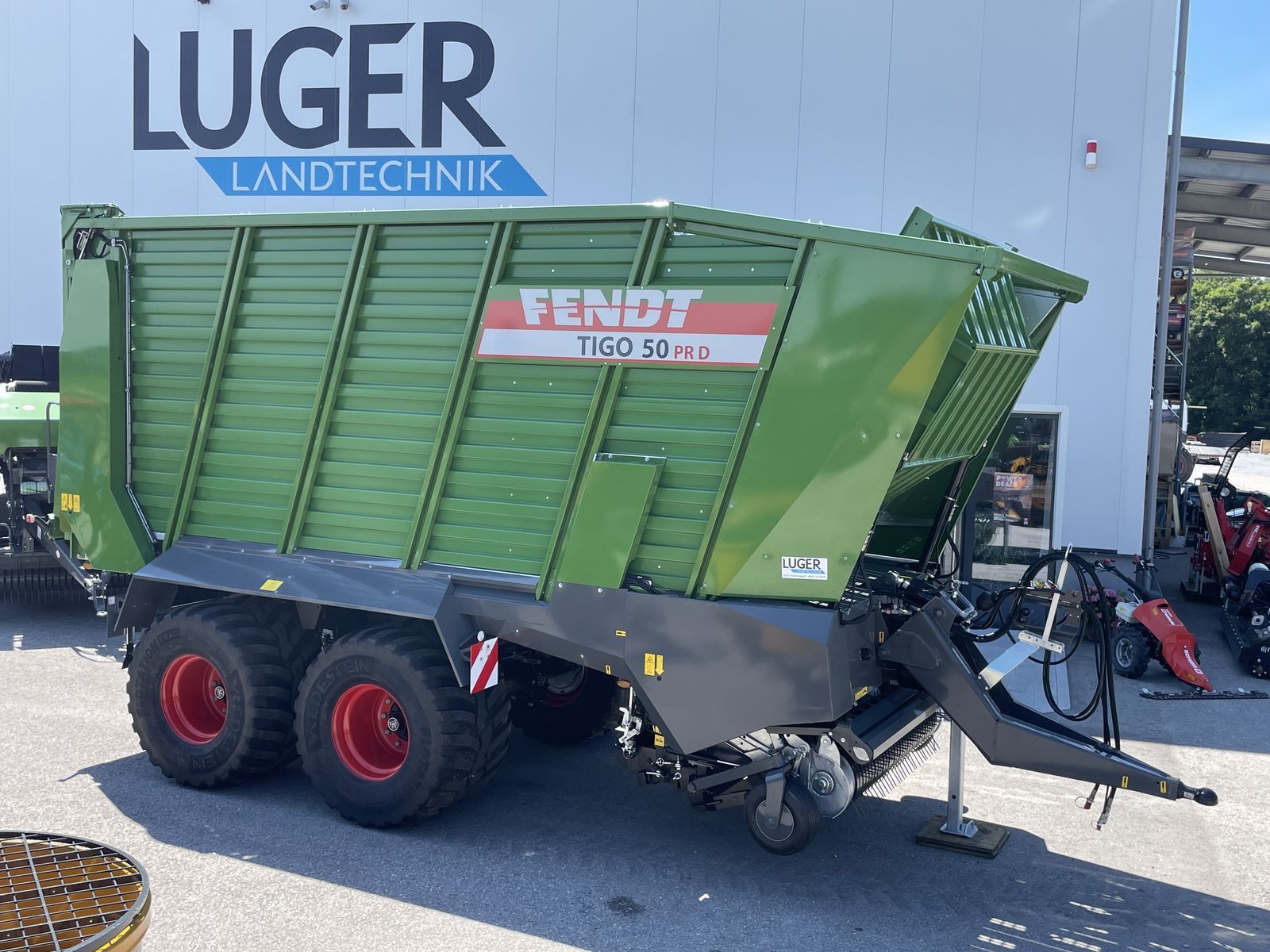 E-FARM: Fendt Tigo 50 PR - Transport du fourrage - id JMIZ2JD - 91 500 € - Année: 2025 - Autriche