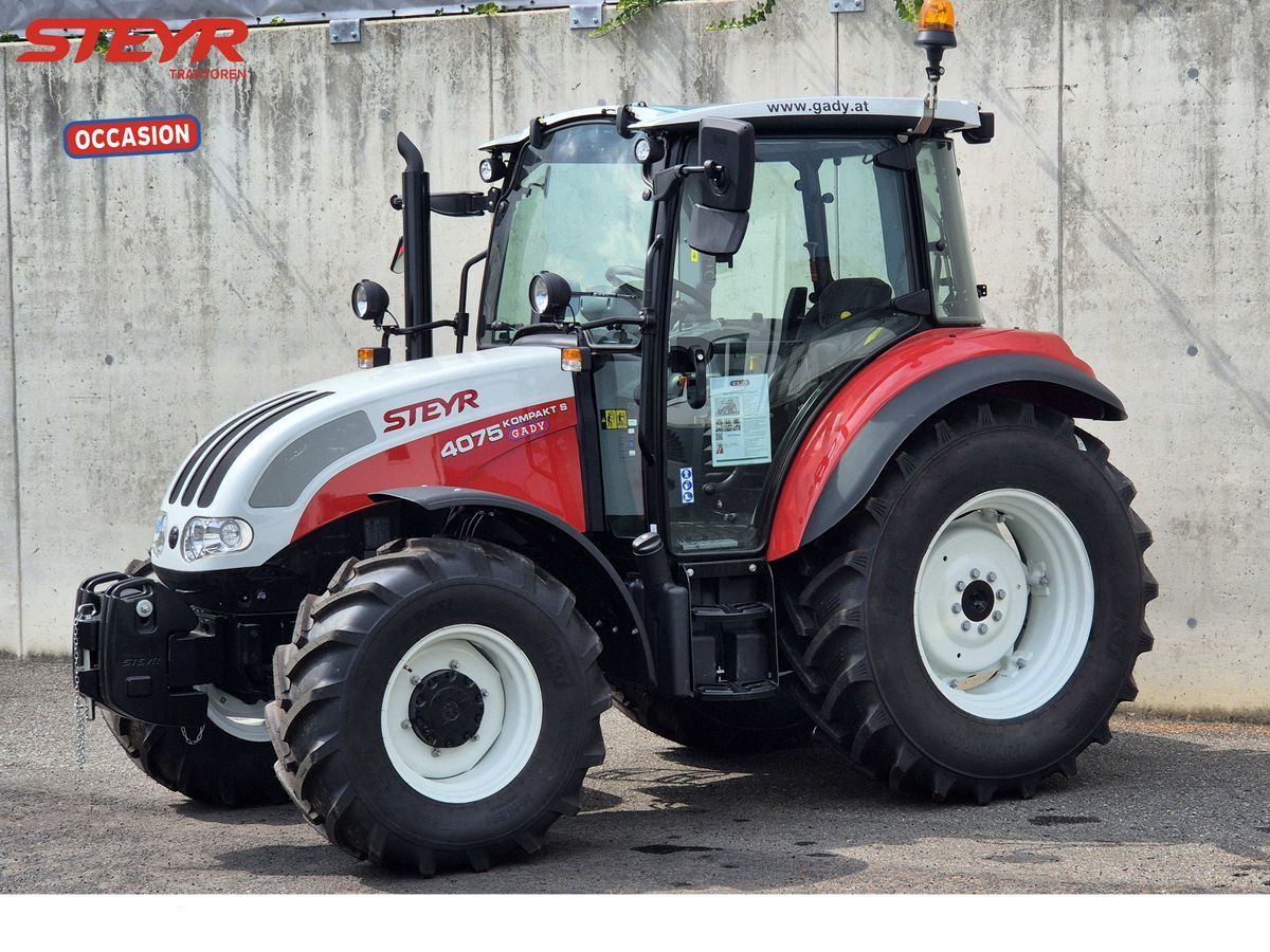 E-FARM: Steyr Kompakt 4075 - Tractor - id RNEP513 - Year of construction: 2024 - Engine hours: 5,Engine power (HP): 75,Austria