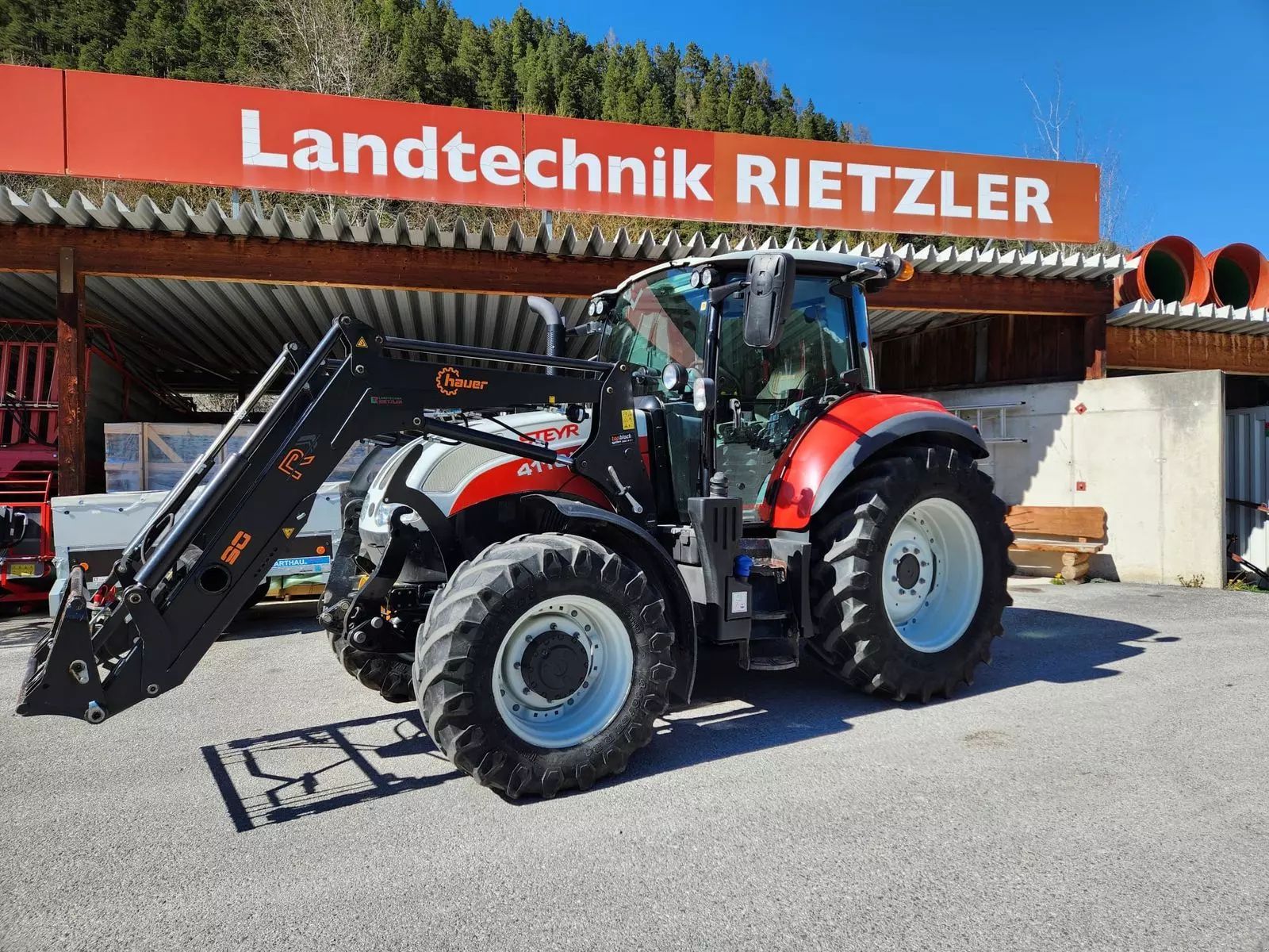 Steyr Multi 4110 Traktor 66 372 EUR