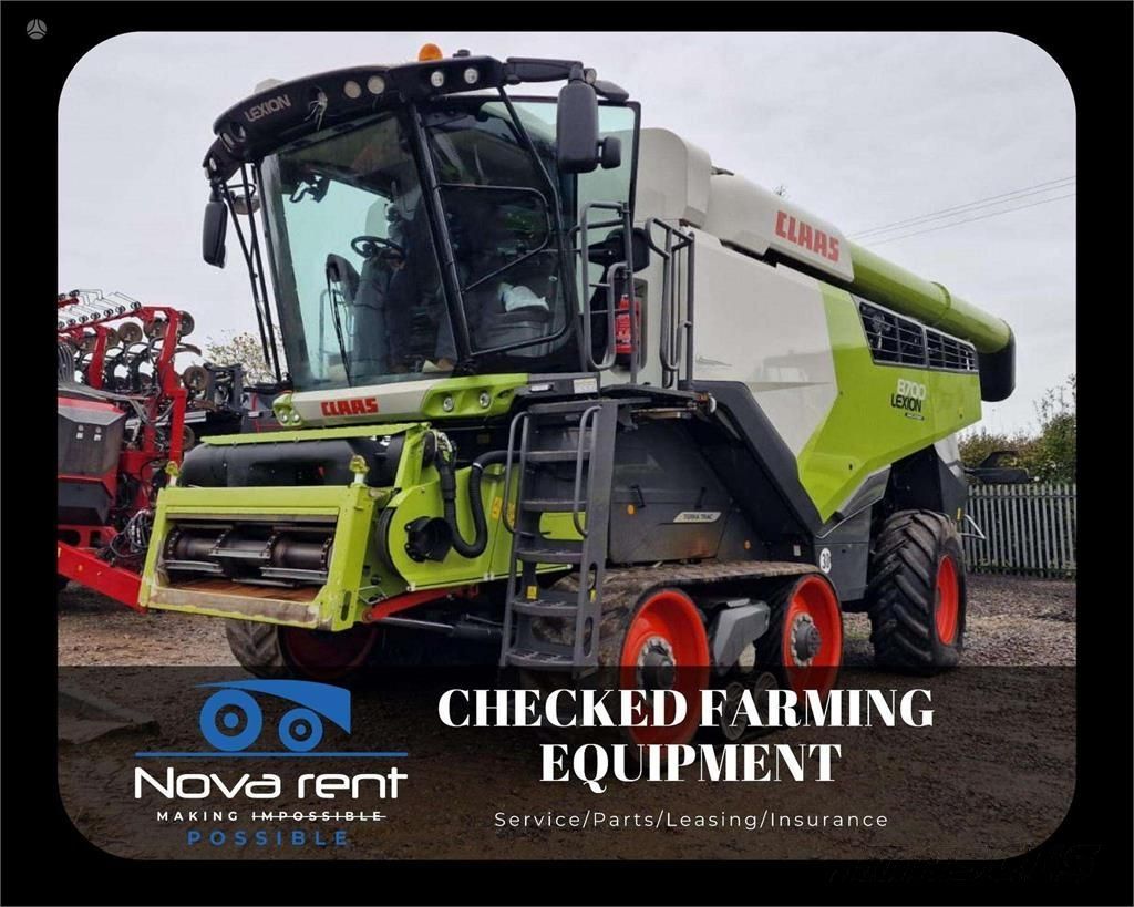 Claas Lexion 8700 Terra Trac Combine harvester €255,000