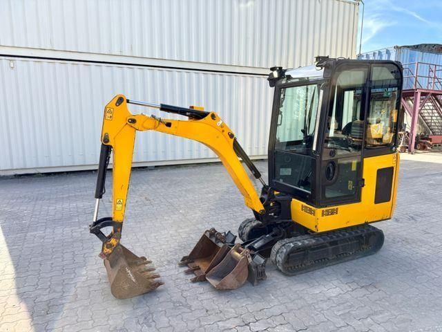 JCB 16c-1 / 2021 bj / 1.246 h/ 3 x löffel Mini excavator €14,900