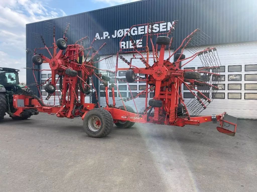 E-FARM: Kuhn GA 15021 - Rake - id HDYCCKT - Year of construction: 2009 - Denmark